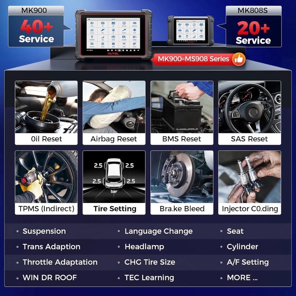 Autel MaxiCOM MK900 MK900BT MX900 Auto All System Diagnostic Scanner Tool - Picture 10 of 15